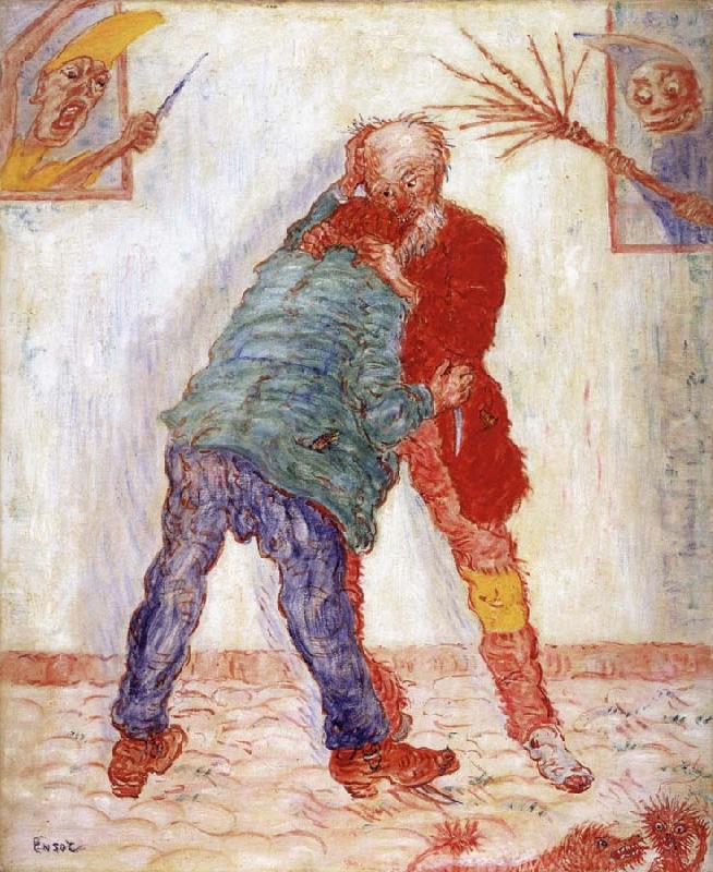 The Fight, James Ensor